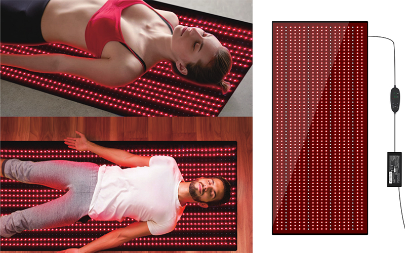 YD-007 Red light and Near Infrared Red(NIR) Light therapy Mat